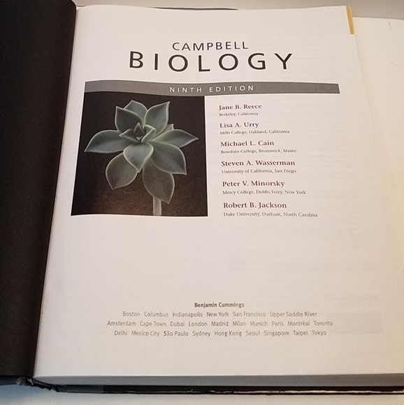 Campbell Biology 9th edition textbook - Picture 6 of 15